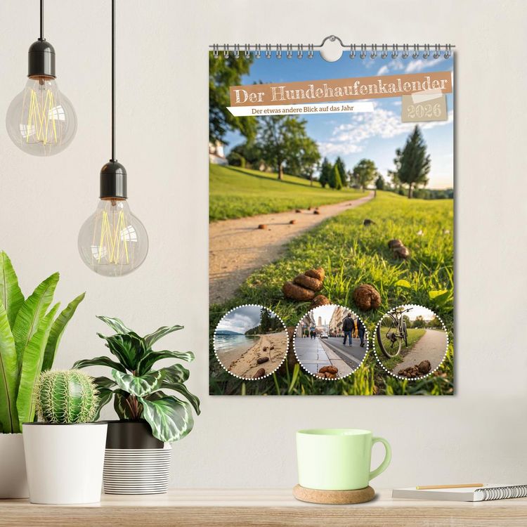 Produktbild: Der Hundehaufenkalender (Wandkalender 2026 DIN A4 hoch), CALVENDO Monatskalender