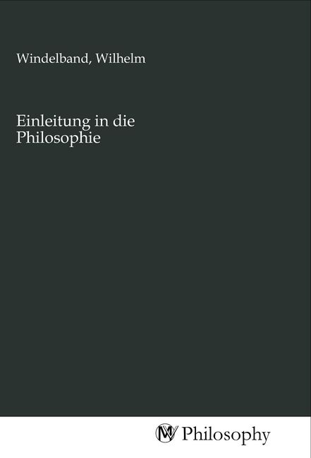 Produktbild: Einleitung in die Philosophie