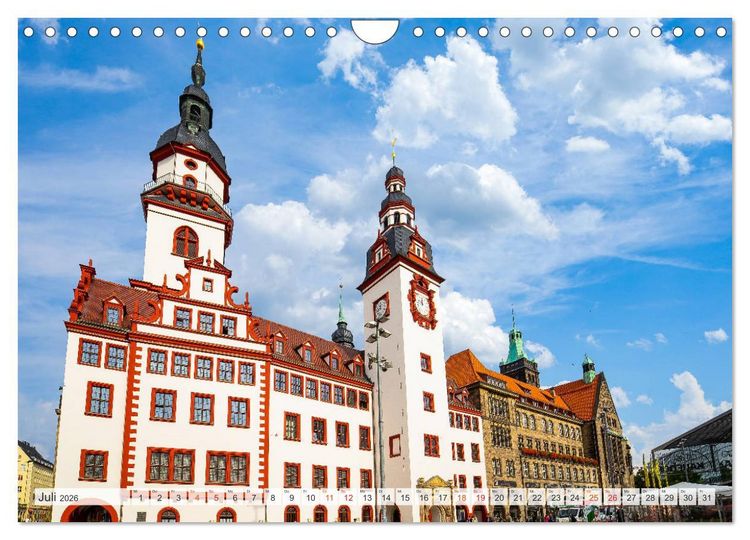 Produktbild: Chemnitz Impressionen (Wandkalender 2026 DIN A4 quer), CALVENDO Monatskalender
