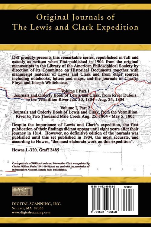 Produktbild: Original Journals of the Lewis and Clark Expedition