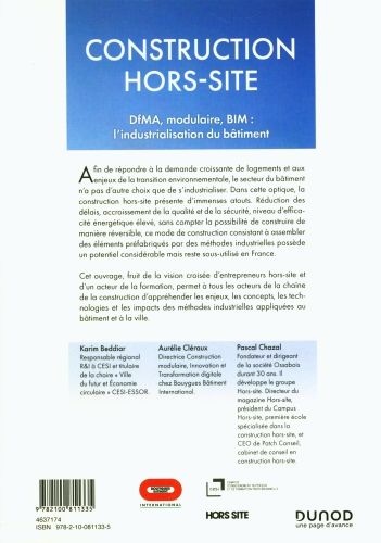 Produktbild: Construction hors-site : DfMA, modulaire, BIM