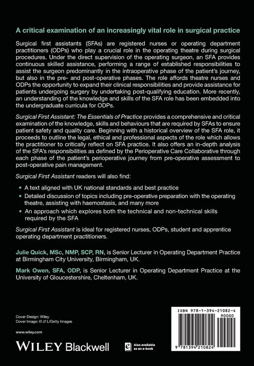 Produktbild: Surgical First Assistant: The Essentials of Practi ce