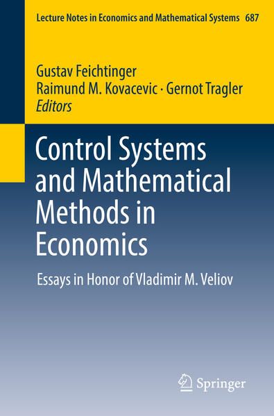 Produktbild: Control Systems and Mathematical Methods in Economics