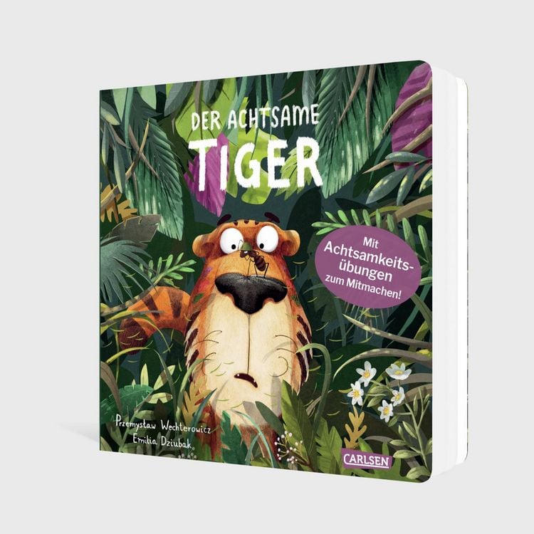 Produktbild: Der achtsame Tiger 1: Der achtsame Tiger (Pappbilderbuchausgabe)
