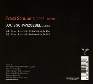 Produktbild: Piano Sonatas D.845 & D.958