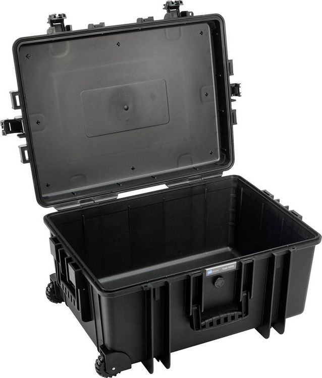 Produktbild: B & W International Outdoor Koffer outdoor.cases Typ 6800 70.9 l (B x H x T) 660 x 490 x 335 mm Schwarz 6800/B/SI