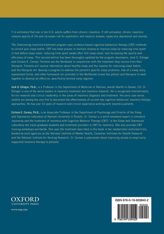 Produktbild: Overcoming Insomnia