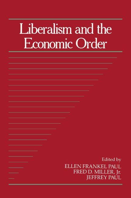 Produktbild: Liberalism and the Economic Order