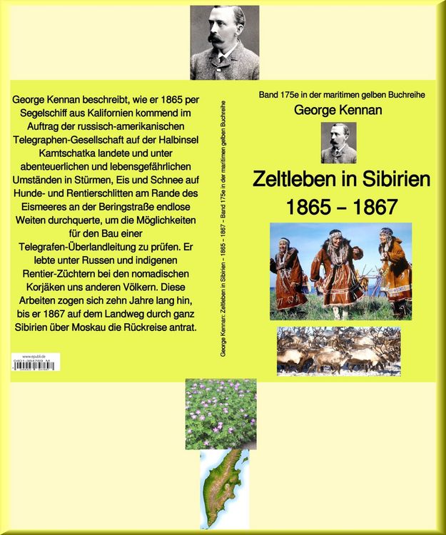 Produktbild: George Kennan: Zeltleben in Sibirien - Abenteuer unter den Korj&auml;ken in Kamtschatka und Nordasien - 1865 - 1867