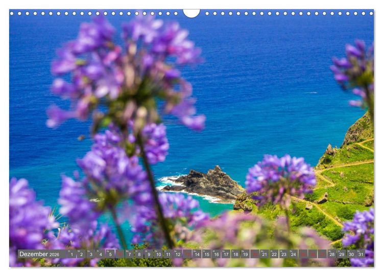 Produktbild: Madeira - Insel der Blumen 2026 (Wandkalender 2026 DIN A3 quer), CALVENDO Monatskalender