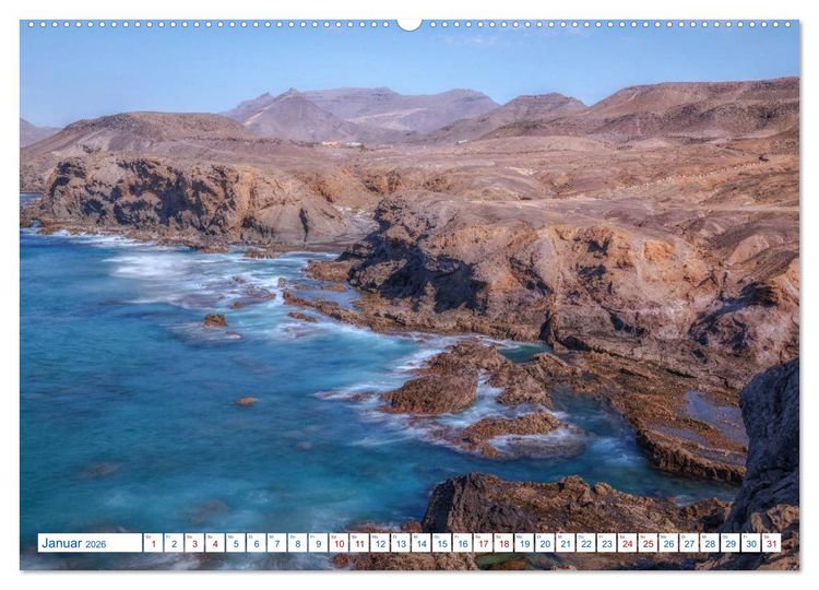 Produktbild: Fuerteventura, die ungez&auml;hmte Kanareninsel (Wandkalender 2026 DIN A2 quer), CALVENDO Monatskalender