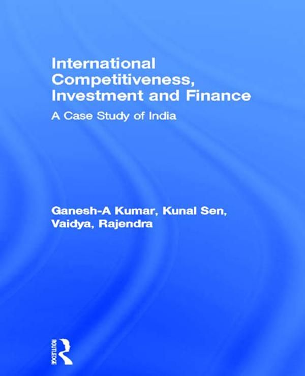 Produktbild: International Competitiveness, Investment and Finance