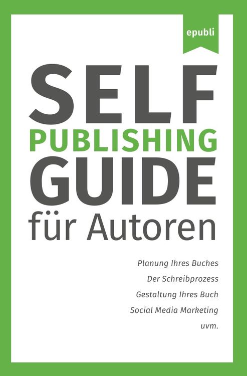 Produktbild: Self-Publishing Guide