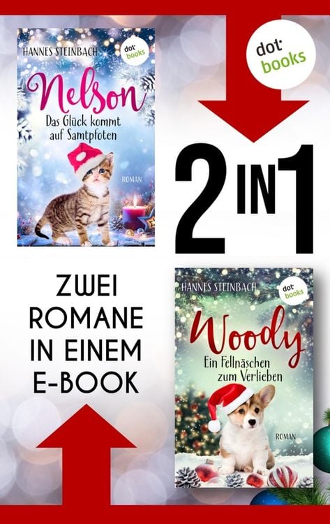Produktbild: Nelson - Das Gl&uuml;ck kommt auf Samtpfoten & Woody - Ein Felln&auml;schen zum Verlieben