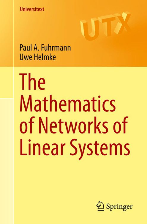 Produktbild: The Mathematics of Networks of Linear Systems