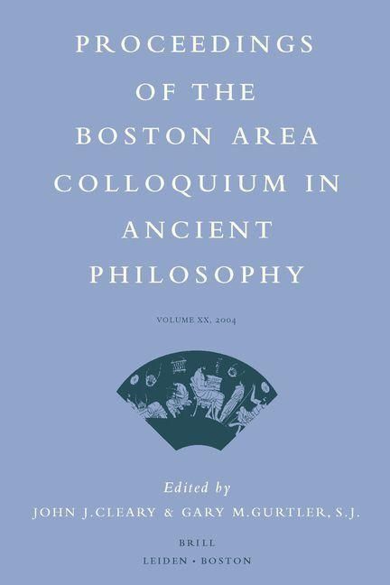 Produktbild: Proceedings of the Boston Area Colloquium in Ancient Philosophy