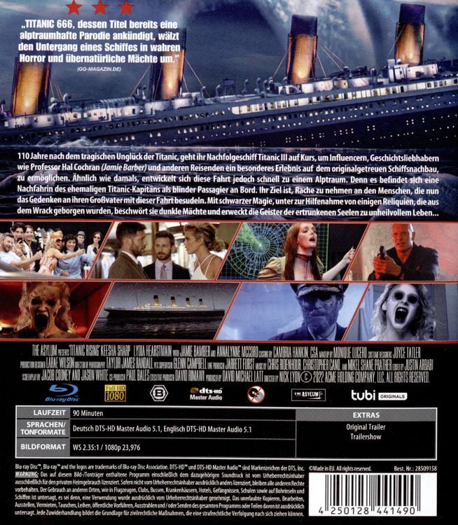 Produktbild: Titanic 666 - Uncut
