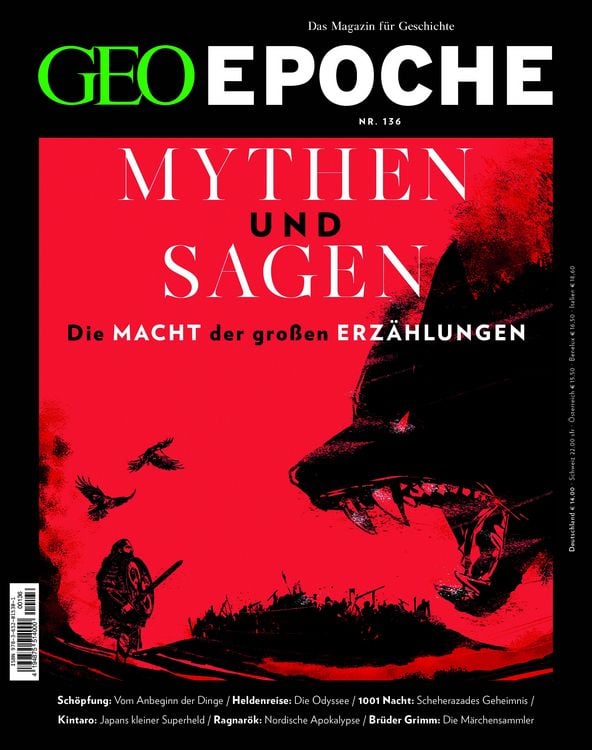 Produktbild: GEO Epoche / GEO Epoche/ GEO Epoche 136/2025 - Mythen & Sagen