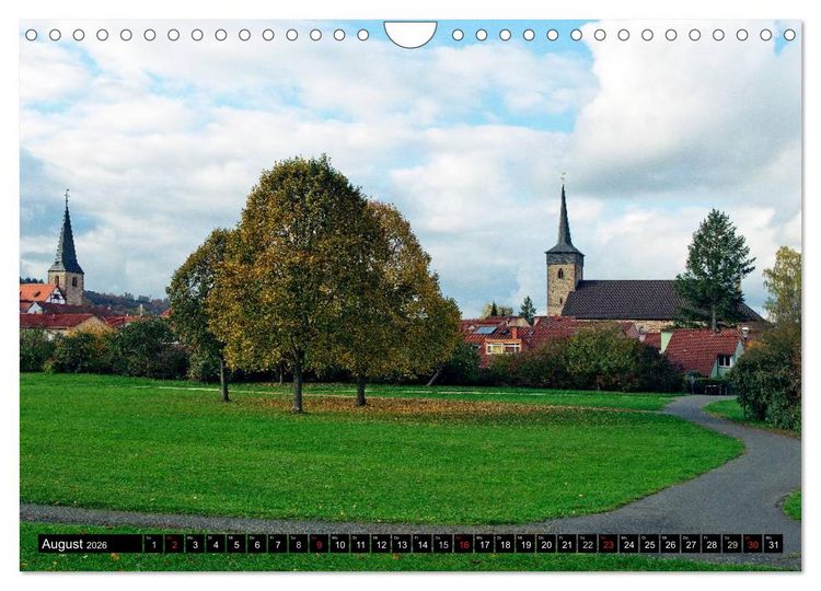 Produktbild: Schl&uuml;chtern 2026 (Wandkalender 2026 DIN A4 quer), CALVENDO Monatskalender