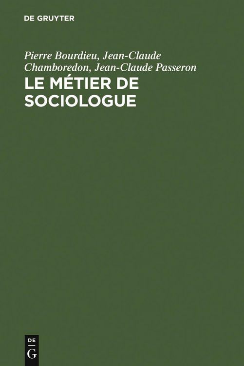 Produktbild: Le m&eacute;tier de sociologue