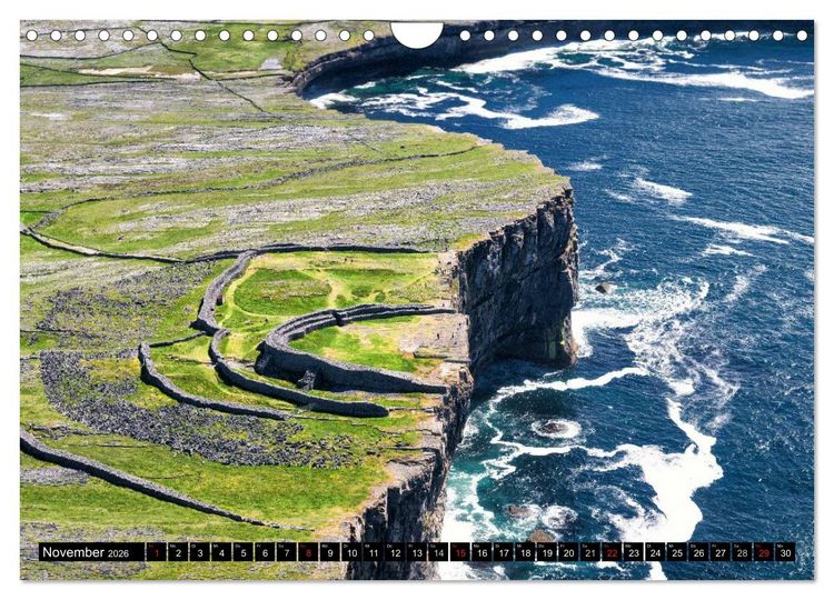 Produktbild: Irlands Westk&uuml;ste - Wild Atlantik Way (Wandkalender 2026 DIN A4 quer), CALVENDO Monatskalender