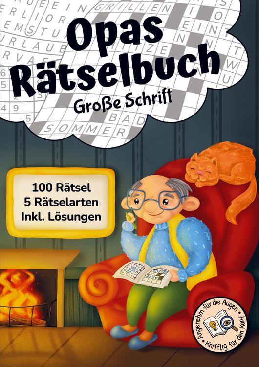 Produktbild: Opas R&auml;tselbuch