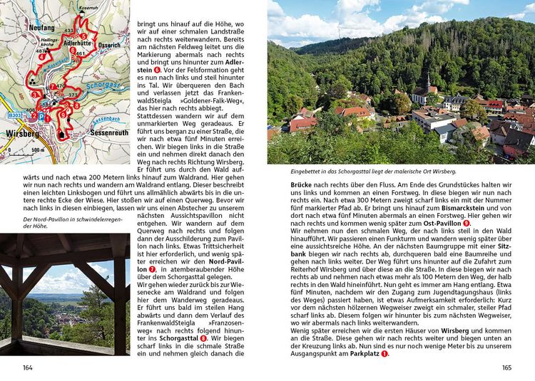 Produktbild: ROTHER Wanderf&uuml;hrer Frankenwald &ndash; mit Coburger Land