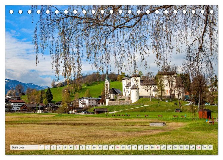 Produktbild: Sch&ouml;ne Gr&uuml;&szlig;e aus Goldegg (Tischkalender 2026 DIN A5 quer), CALVENDO Monatskalender