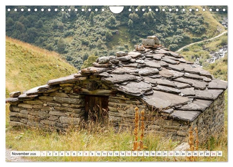 Produktbild: Piemont und Aostatal (Wandkalender 2026 DIN A4 quer), CALVENDO Monatskalender