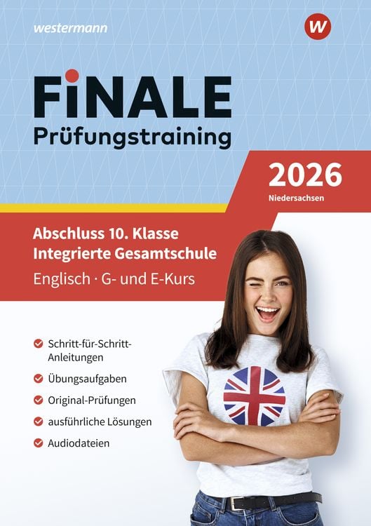 Produktbild: FiNALE Prüfungstraining Abschluss Integrierte Gesamtschule Niedersachsen. Englisch 2026