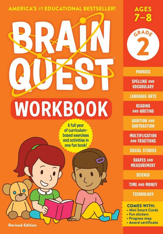 Produktbild: Brain Quest Workbook: 2nd Grade Revised Edition