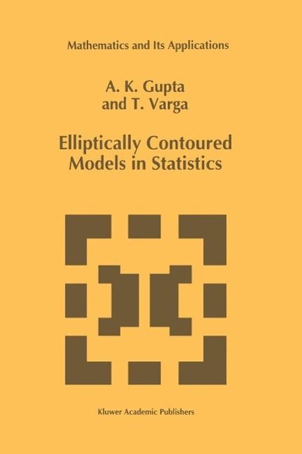 Produktbild: Elliptically Contoured Models in Statistics
