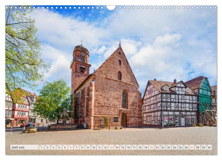 Produktbild: Rotenburg an der Fulda Impressionen (Wandkalender 2026 DIN A3 quer), CALVENDO Monatskalender