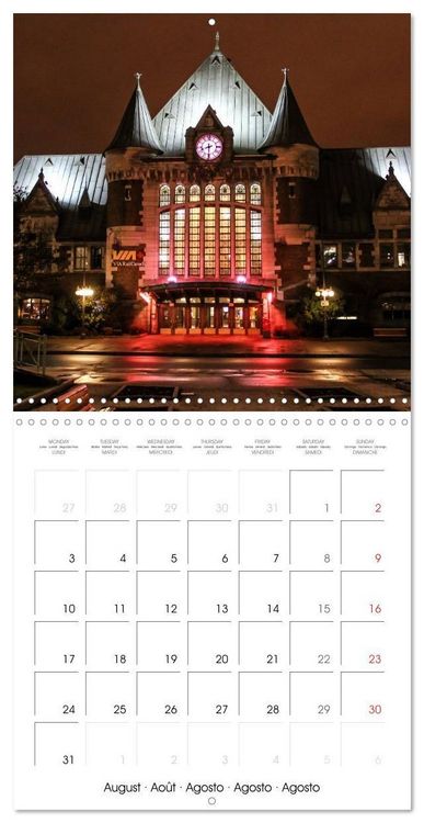 Produktbild: Qu&eacute;bec (Calendrier mural carr&eacute; 2026 30x30 cm) Calendrier double avec une page pour vos prises de notes