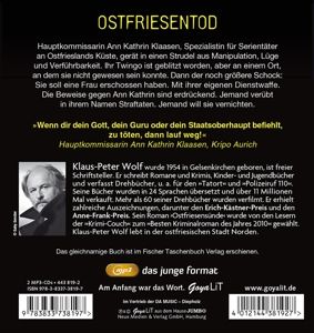 Produktbild: Ostfriesentod, 2 Audio-CD, 2 MP3