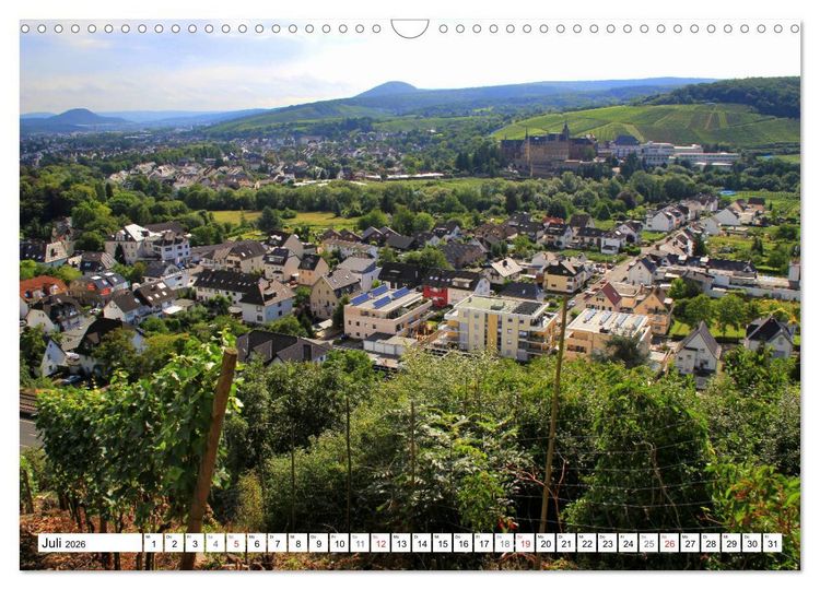 Produktbild: Sehenswertes Ahrtal - Von Altenahr bis Bad Neuenahr (Wandkalender 2026 DIN A3 quer), CALVENDO Monatskalender