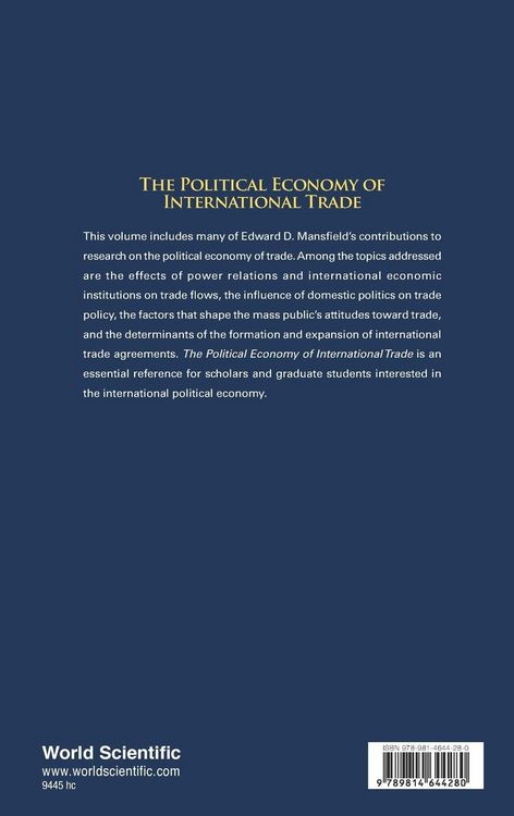 Produktbild: Political Economy Of International Trade, The