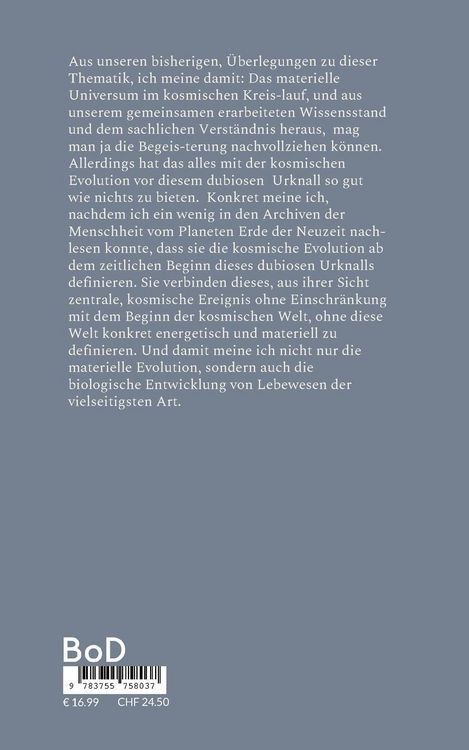 Produktbild: Das kosmische M&auml;rchen mit Namen Urknall