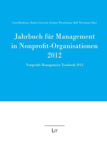 Produktbild: Jahrbuch f&uuml;r Management in Nonprofit-Organisationen 2012