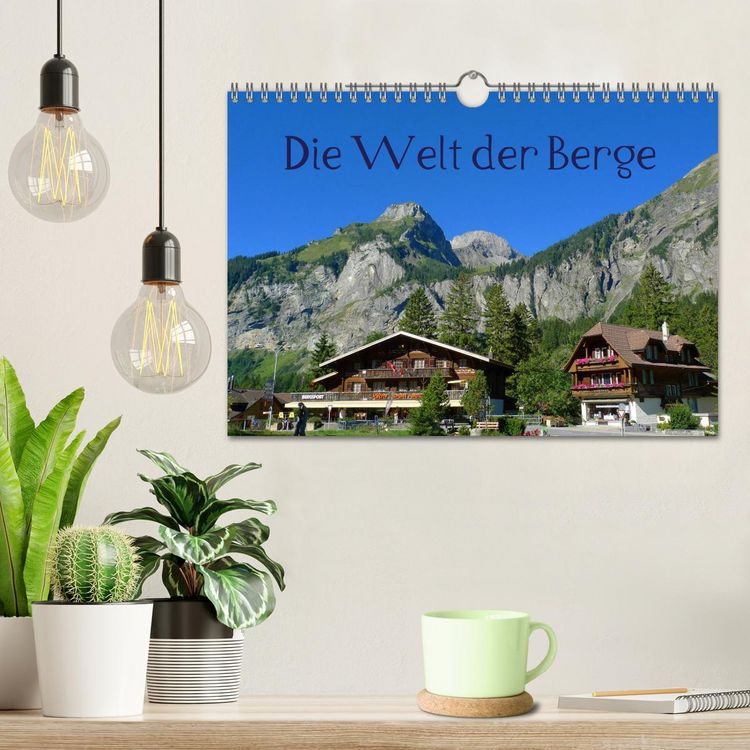 Produktbild: Die Welt der Berge (Wandkalender 2026 DIN A4 quer), CALVENDO Monatskalender