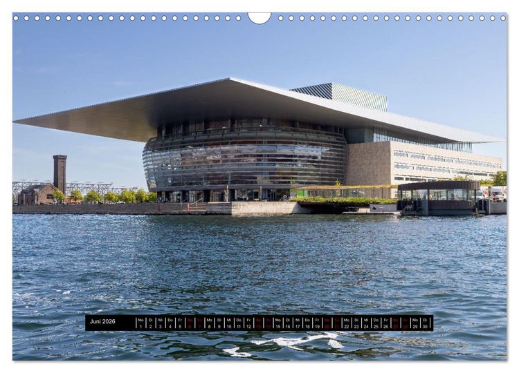 Produktbild: Kopenhagen - Juwel an der Ostsee (Wandkalender 2026 DIN A3 quer), CALVENDO Monatskalender