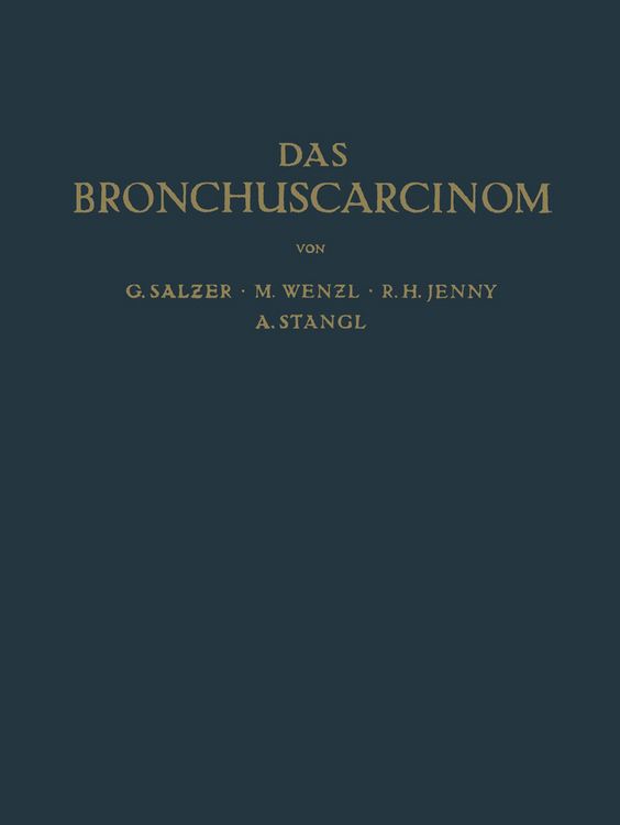Produktbild: Das Bronchuscarcinom