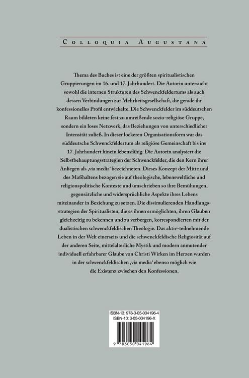 Produktbild: ,Via Media': Spiritualistische Lebenswelten und Konfessionalisierung