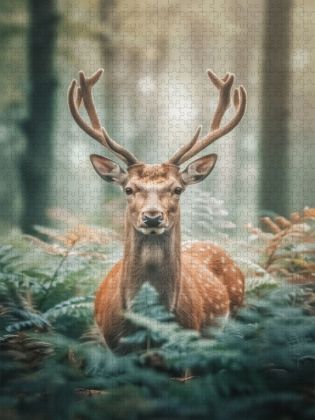 Produktbild: CALVENDO Puzzle Ein Motiv aus dem Kalender Der Wald erwacht | 1000 Teile Lege-Gr&ouml;&szlig;e 64x48cm Foto-Puzzle f&uuml;r gl&uuml;ckliche Stunden