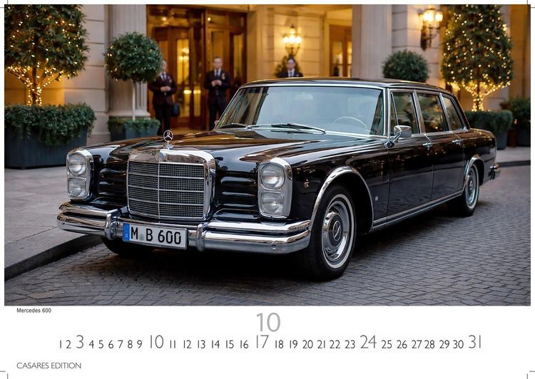 Produktbild: Mercedes Classic Cars Kalender 2027 &ndash; Wandkalender | Fotokalender Oldtimer 24x35cm - Mercedes Oldtimer - Eleganz & Geschichte im Kalenderformat