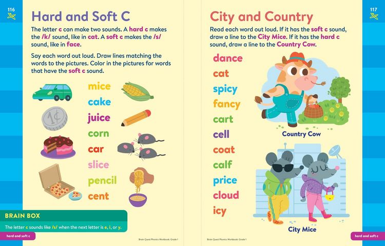 Produktbild: Brain Quest Phonics Workbook: Grade 1