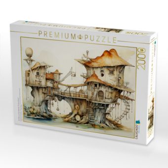 Produktbild: CALVENDO Puzzle Ein Motiv aus dem Kalender "Kuriose H&auml;user" | 2000 Teile Lege-Gr&ouml;&szlig;e 90x67cm Foto-Puzzle f&uuml;r gl&uuml;ckliche Stunden