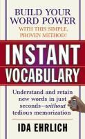 Produktbild: Instant Vocabulary