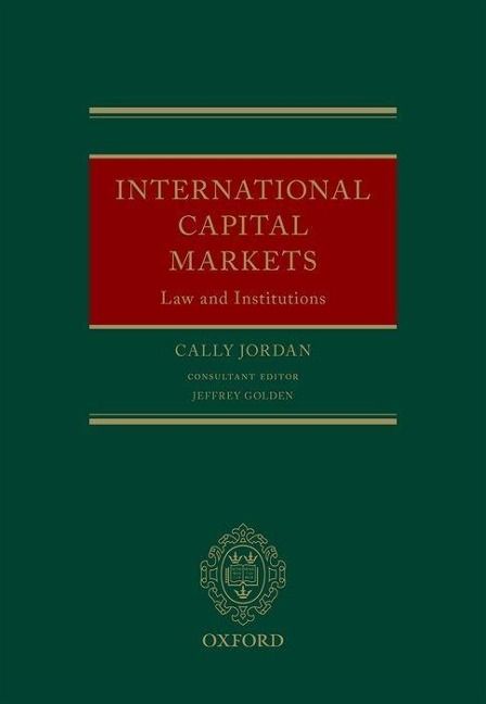 Produktbild: Jordan, C: International Capital Markets
