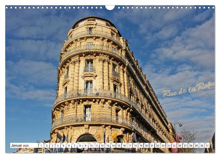 Produktbild: Marseille vom Frankfurter Taxifahrer Petrus Bodenstaff (Wandkalender 2026 DIN A3 quer), CALVENDO Monatskalender